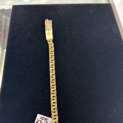 10k Gold Chino Bracelet 