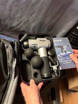 Miuoaml Deep Tissue Massage Gun with Carrying Case & Attachments