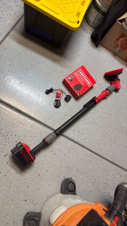 CRAFTSMAN V20 Power Scrubber with Extension Handle Model # CMCPS520D1