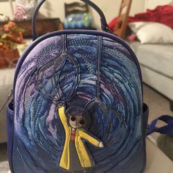 Coraline Magnetic Puppet Doll Backpack