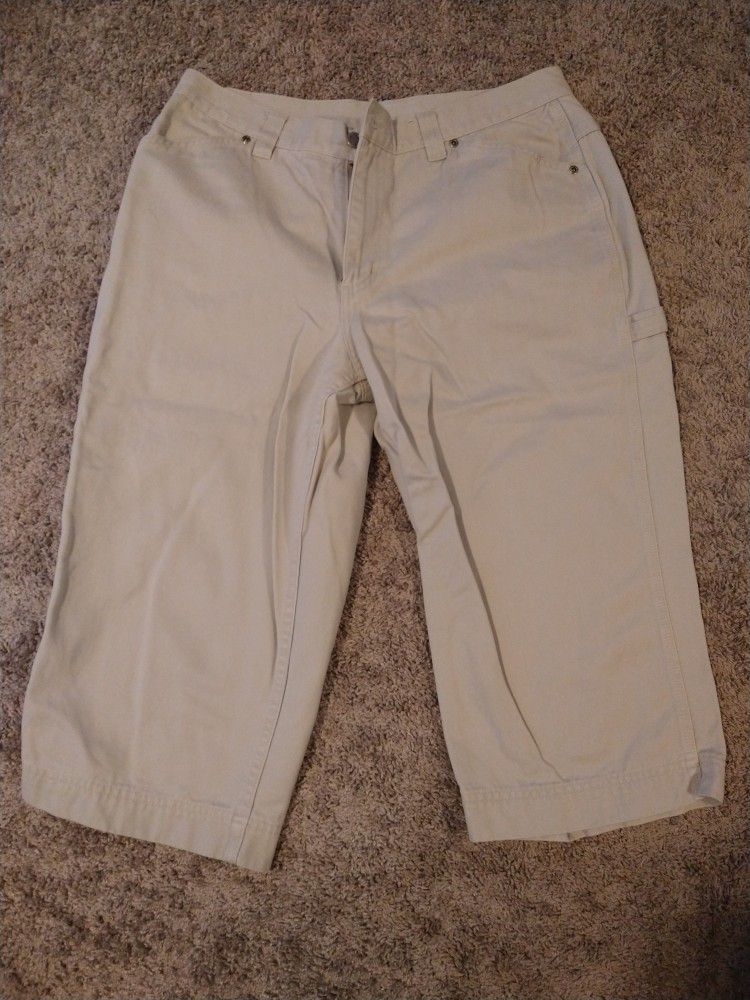Cargo Capris Pants