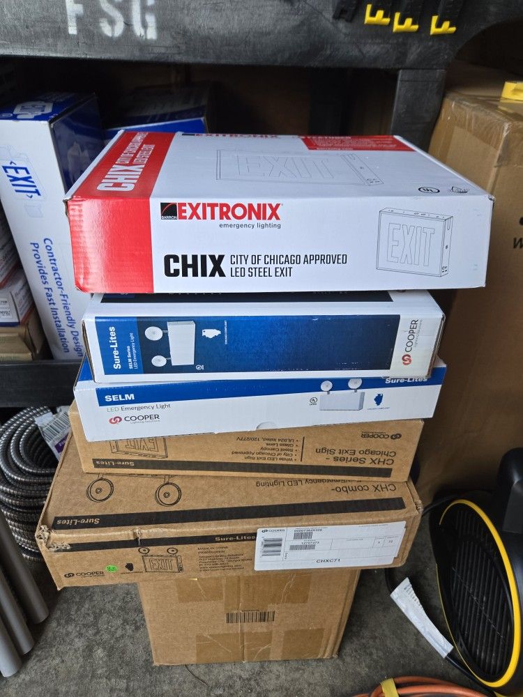 ELECTRICAL CHICAGO EXIT/ EM / COMBO BRAND NEW