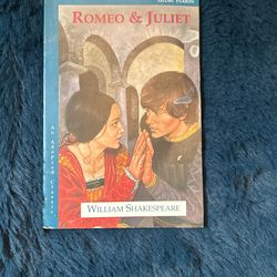 William Shakespeare, Romeo And Juliet Book