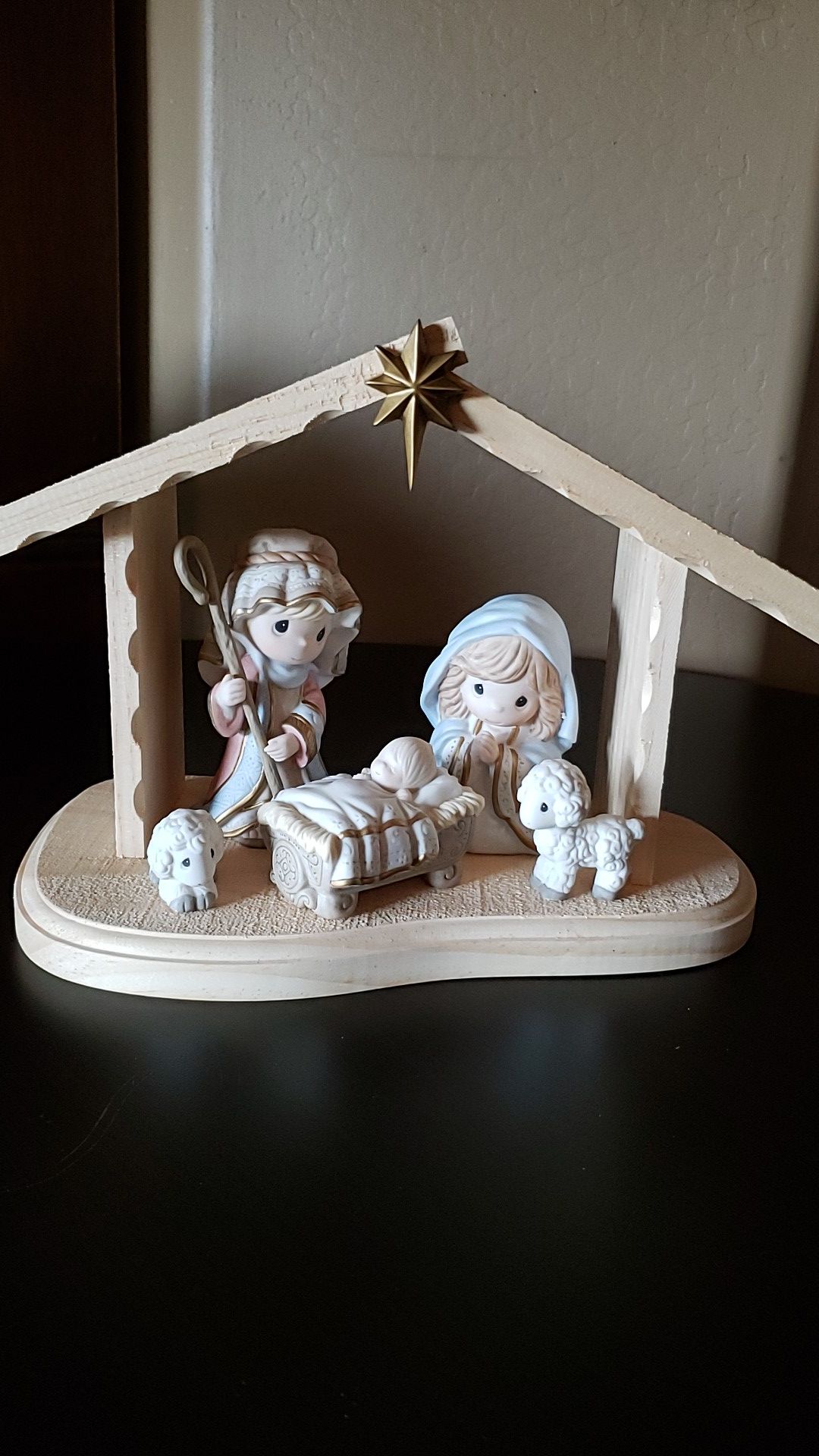 Precious moments nativity set