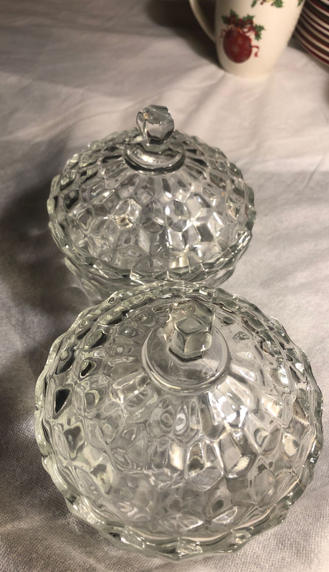 Candy glass jar
