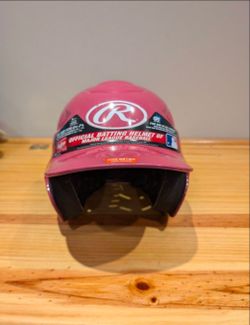 Rawlings Batting Helmet Pink Size 6.5 - 7.5