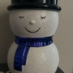 Snow Man Bath And Body Candle Holder