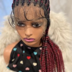 Cornrow Lace Wig