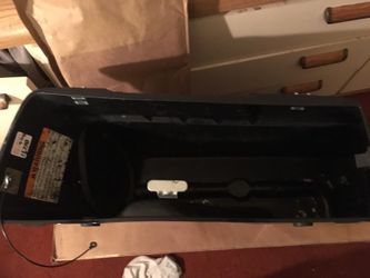 Used Harley Davidson police saddlebag