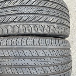 TWO USED TIRE 235/40R18 CONTINENTAL ONE HAVE PARCH INSTALLATION AND BALANCING $100 Cash Only 