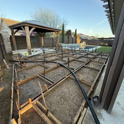 Concrete - Pump - Grass - Pool