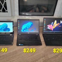 Dell Laptops and Lenovo Laptop