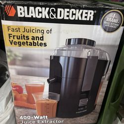 BLACK+DECKER JE2200B Fruit & Vegetable Juice Extractor