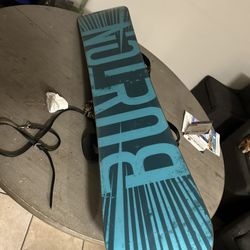 Snowboard Burton with Burton findings