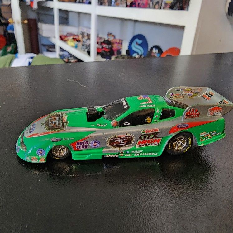 John Force Funny Car 1/64 Scale Die Cast Car