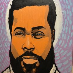 MALCOM JAMAL WARNER ART PIECE 
