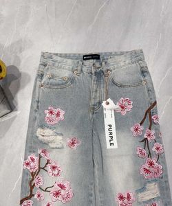 Purple Brand Jeans (Grey And Pink)