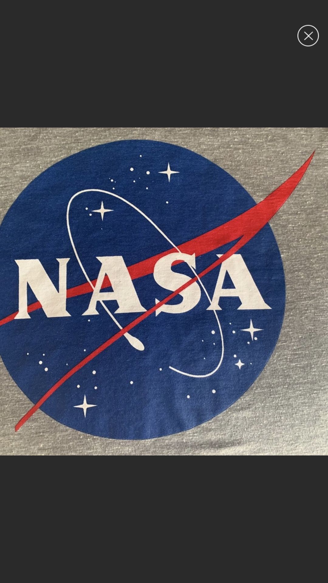 NASA Man you sure no tags Men’s 3/4 Sleeve Cotton and polyester Super soft Men’s Shirt New