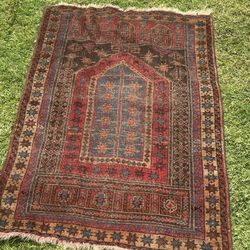 Antique Prayer Rug 
