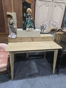 Andes Acasia 2 Drawers Wood Desk