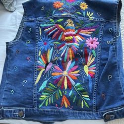 Embroidered Vest