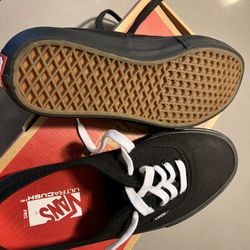 All Black Vans $30