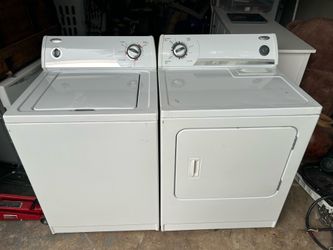 Whirlpool Super Capacity Washer and Dryer