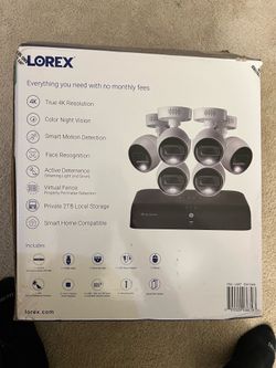 Lorex 4K Security Camera System with DVR