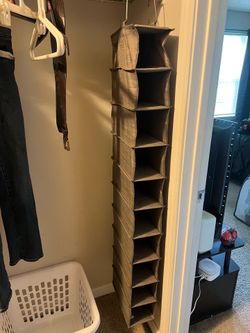 10-Shoe Hanging Closet Organizer