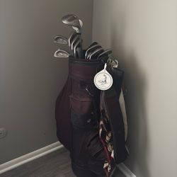 Golf Set Shoes Adidas King Cobra Driver And Nike Golf Balls 