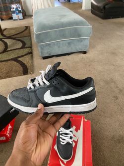 Nike Dunk Low black white size 8 men’s shoes