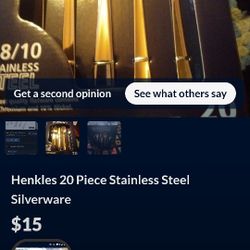 Silverware Set Henkles
