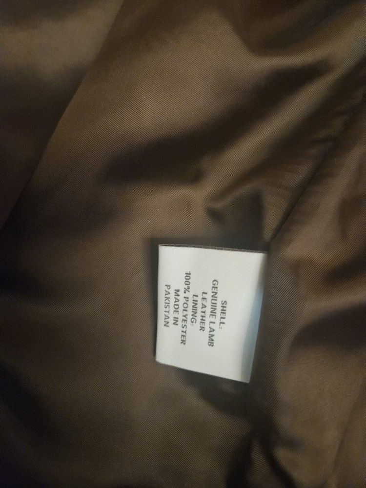 Real Lamb Skin Leather Jacket 