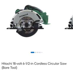 Hitachi C18DGL Cordless (18V) Circular Saw
