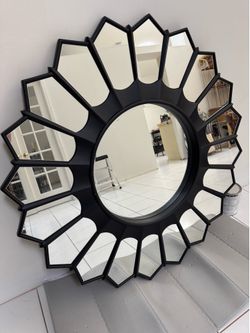 Mirror decor black designer
