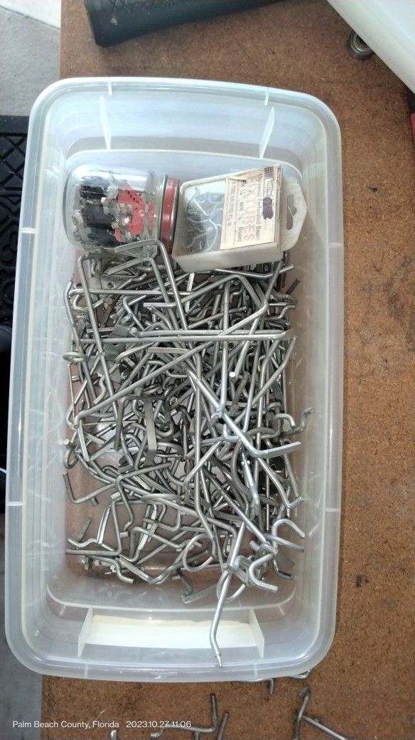 Peg board Hardware - Mixed Variety