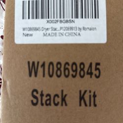 Washer / Dryer Stacking Kit