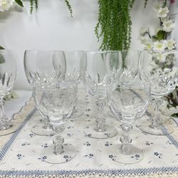 Tiffin-Franciscan Manchester Glassware Set – 7 Pieces 