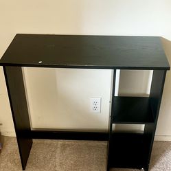 Black Wooden Work/Study table