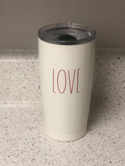 RAE DUNN LOVE TUMBLER