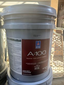 Exterior flat paint