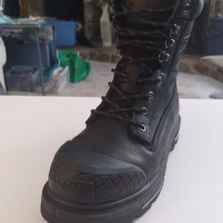 (Size-9) Dakota WorkPro Series Men's 529 Steel Toe Steel Plate 8 Inch Quad Comfort Waterproof Safety Work Boots#5ANADK2-8529WP
