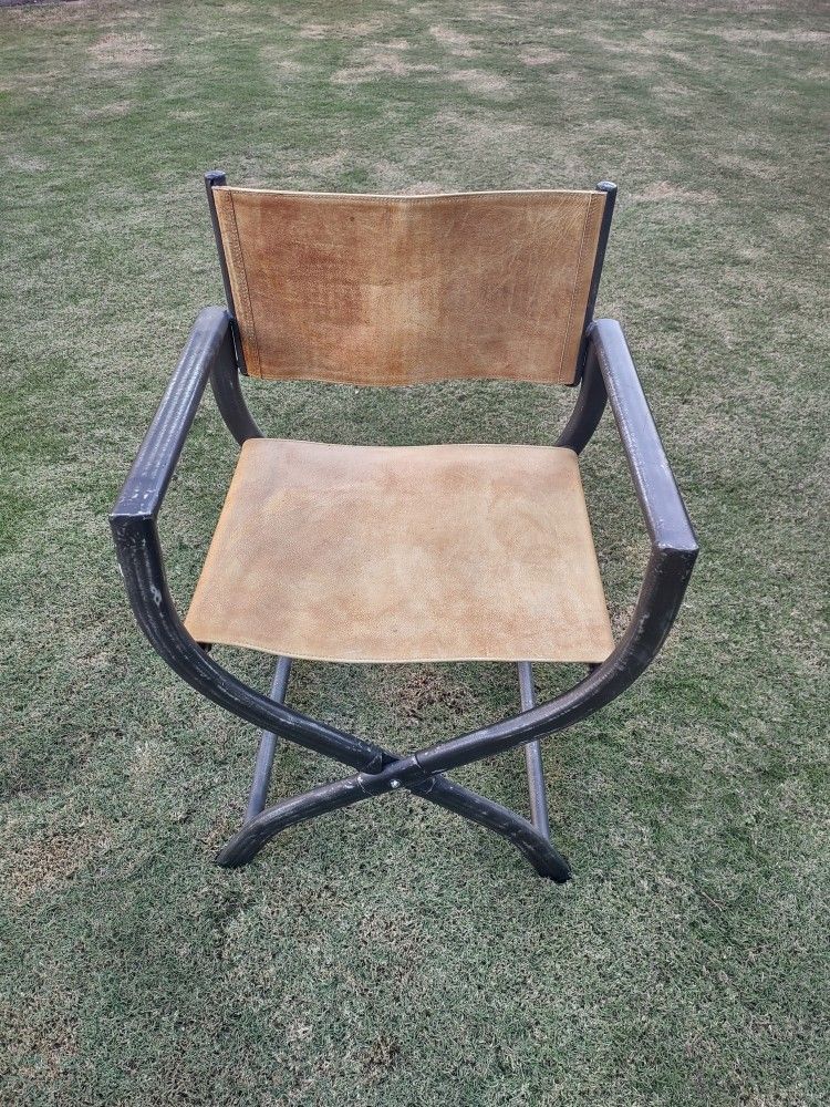 4 Folding Aluminum Director Chair Style Chairs