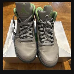 Jordan 5 Green Beans 2022 Size 12