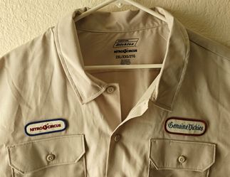 Dickies men's short sleeve work shirt