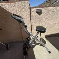 Exerpeutic Foldable Exercise Bike 