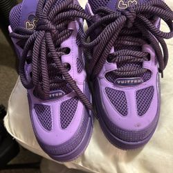 Purple Louis Vuitton’s 