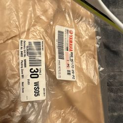 Brand new 2017-2021 Yamaha r6 Oem rear fender winglet