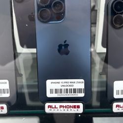 iPhone 15 Pro Max Unlocked 256 Gb