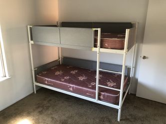 IKEA VITVAL Bunk Bed Frame